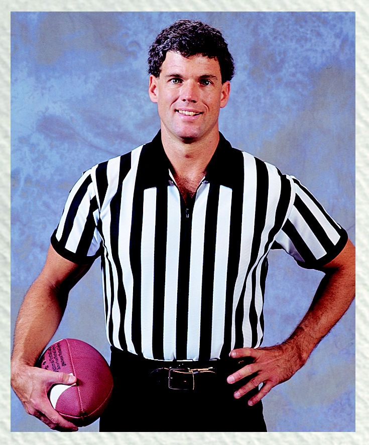 black referee shirt